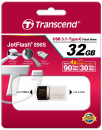 Флешка USB 32Gb Transcend JetFlash 890 TS32GJF890S серебристый6
