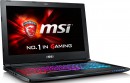 Ноутбук MSI GS60 6QD-259XRU 15.6" 3840x2160 Intel Core i5-6300HQ 1 Tb 8Gb nVidia GeForce GTX 965M 2048 Мб черный DOS 9S7-16H822-2594
