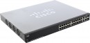 Коммутатор Cisco SG300-28MP-K9-EU управляемый 26 портов 10/100/1000Mbps