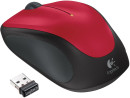 Мышь беспроводная Logitech M235 красный USB + радиоканал 910-0024962