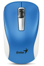 Мышь беспроводная Genius NX-7010 синий белый USB2