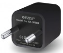 Сетевое зарядное устройство Ginzzu GA-3006B 1A USB черный2
