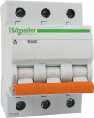 Автоматический выключатель Schneider Electric ВА63 3П 40A C 11227