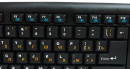 Клавиатура проводная Dialog Multimedia KM-025U USB черный синий2