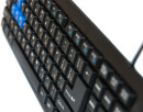Клавиатура проводная Dialog Multimedia KM-025U USB черный синий5