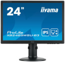 Монитор 24" iiYama XB2485WSU-B3 черный IPS 1920x1200 250 cd/m^2 4 ms DVI DisplayPort VGA Аудио USB2