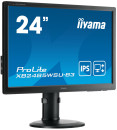 Монитор 24" iiYama XB2485WSU-B3 черный IPS 1920x1200 250 cd/m^2 4 ms DVI DisplayPort VGA Аудио USB5