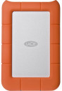 Внешний жесткий диск 2.5" USB3.0 4Tb Lacie Rugged Mini LAC9000633 бело-оранжевый
