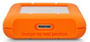 Внешний жесткий диск 2.5" USB3.0 4Tb Lacie Rugged Mini LAC9000633 бело-оранжевый4