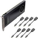 Видеокарта PNY Quadro NVS 810 VCNVS810DVI-PB PCI-E 4096Mb GDDR3 128 Bit Retail6