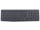 Клавиатура + мышь Logitech MK235 клав:серый мышь:серый USB беспроводная5