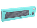 Клавиатура + мышь Logitech MK235 клав:серый мышь:серый USB беспроводная7