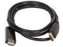 Кабель DisplayPort 1.8м VCOM Telecom TA494 круглый черный2