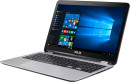 Ноутбук ASUS TP501UA-CJ014T 15.6" 1920x1080 Intel Core i5-6200U 1 Tb 4Gb Intel HD Graphics 520 серый Windows 10 90NB0AI1-M001802