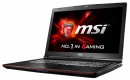 Ноутбук MSI GP72 6QF-274RU Leopard Pro 17.3" 1920x1080 Intel Core i5-6300HQ 1Tb 8Gb nVidia GeForce GTX 960M 2048 Мб черный Windows 10 Home 9S7-179553-2743