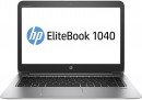 Ноутбук HP EliteBook 1040 G3 14" 1920x1080 Intel Core i5-6300U 512 Gb 16Gb 4G LTE Intel HD Graphics 520 серебристый Windows 7 Professional + Windows 10 Professional V1A91EA