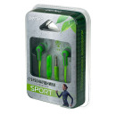 Гарнитура Perfeo Sport зеленый/серый PF-SPT-GRN/GRY2