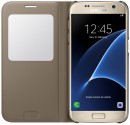 Чехол Samsung EF-CG930PFEGRU для Samsung Galaxy S7 S View Cover золотистый4