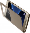 Чехол Samsung EF-CG930PFEGRU для Samsung Galaxy S7 S View Cover золотистый6