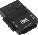 Док станция для HDD/SSD SATA AgeStar 3FBCP IDE пластик черный3