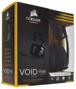 Игровая гарнитура проводная Corsair Gaming VOID RGB USB Dolby 7.1 черный CA-9011130-EU6