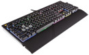 Клавиатура проводная Corsair Gaming Strafe RGB USB черный Cherry MX Silent CH-9000121-RU2