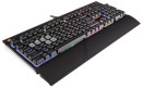Клавиатура проводная Corsair Gaming Strafe RGB USB черный Cherry MX Silent CH-9000121-RU3