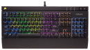 Клавиатура проводная Corsair Gaming Strafe RGB USB черный Cherry MX Silent CH-9000121-RU6