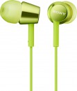Наушники Sony MDR-EX150G зеленый