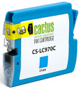 Картридж струйный Cactus CS-LC970C голубой для Brother DCP-135C/150C/MFC-235C/260C (20мл)2