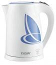 Чайник BBK EK1803P 2200 Вт 1.7 л пластик белый голубой