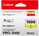 Картридж Canon PFI-1000 Y для IJ SFP PRO-1000 WFG желтый 0549C0012