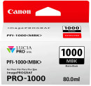 Картридж Canon PFI-1000 MBK для IJ SFP PRO-1000 WFG матовый черный 0545C0012
