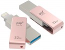 Флешка USB 32Gb PQI iConnect mini розовый 6I04-032GR30013