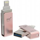 Флешка USB 32Gb PQI iConnect mini розовый 6I04-032GR30014