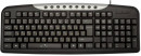 Клавиатура проводная Oklick 370M USB черный серебристый2