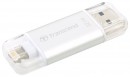 Флешка USB 32Gb Transcend JetDrive Go 300 TS32GJDG300S белый/серебристый2