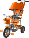 Велосипед трехколёсный Rich Toys Galaxy Лучик с капюшоном оранжевый Л001