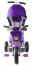 Велосипед трехколёсный R-Toys Galaxy Лучик с капюшоном фиолетовый 5598/Л0014