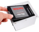 Адаптер HDD в отсек оптического привода ноутбука Orico L95SS-SV  2.5" SATA черный2