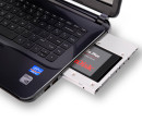 Адаптер HDD в отсек оптического привода ноутбука Orico L95SS-SV  2.5" SATA черный4