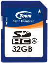 Карта памяти SDHC 32GB class 4 Team TG032G0SD24X2