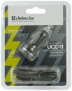 Автомобильное зарядное устройство Defender UCC-11 1A USB черный2