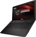 Ноутбук ASUS ROG GL552VW-CN478T 15.6" 1920x1080 Intel Core i7-6700HQ 2 Tb 128 Gb 16Gb nVidia GeForce GTX 960M 4096 Мб черный Windows 10 Home 90NB09I3-M056503