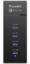 Сетевое зарядное устройство IconBIT FTB4U6QC 2.4А 4 x USB черный2