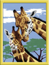 Набор для рисования Ravensburger Раскрашивание по номерам "Веселые жирафы" от 7 лет