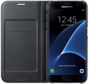 Чехол флип-кейс Samsung для Samsung Galaxy S7 LED View Cover черный EF-NG930PBEGRU4