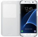 Чехол флип-кейс Samsung для Samsung Galaxy S7 edge S View Cover белый EF-CG935PWEGRU4