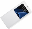 Чехол флип-кейс Samsung для Samsung Galaxy S7 edge S View Cover белый EF-CG935PWEGRU5