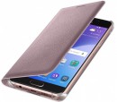 Чехол клип-кейс Samsung для Samsung Galaxy A7  Flip Wallet розовое золото (2016)  EF-WA710PZEGRU4